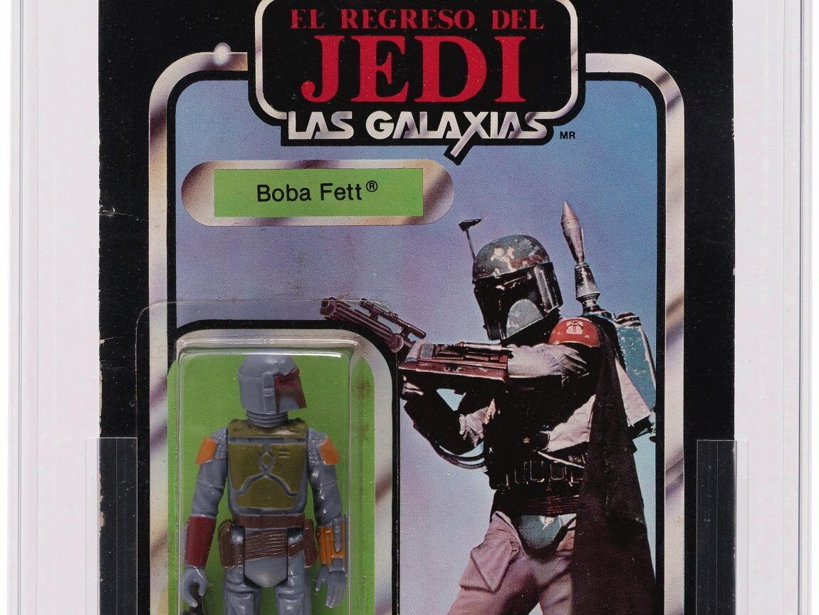 Fan sells Boba Fett figures for record-breaking bounty